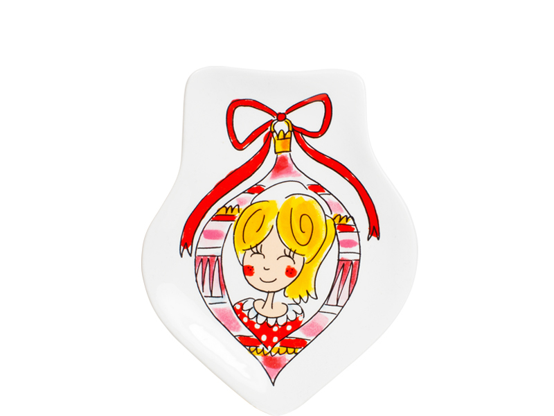 Blond Amsterdam CHRISTMAS 3D Bord GIRL