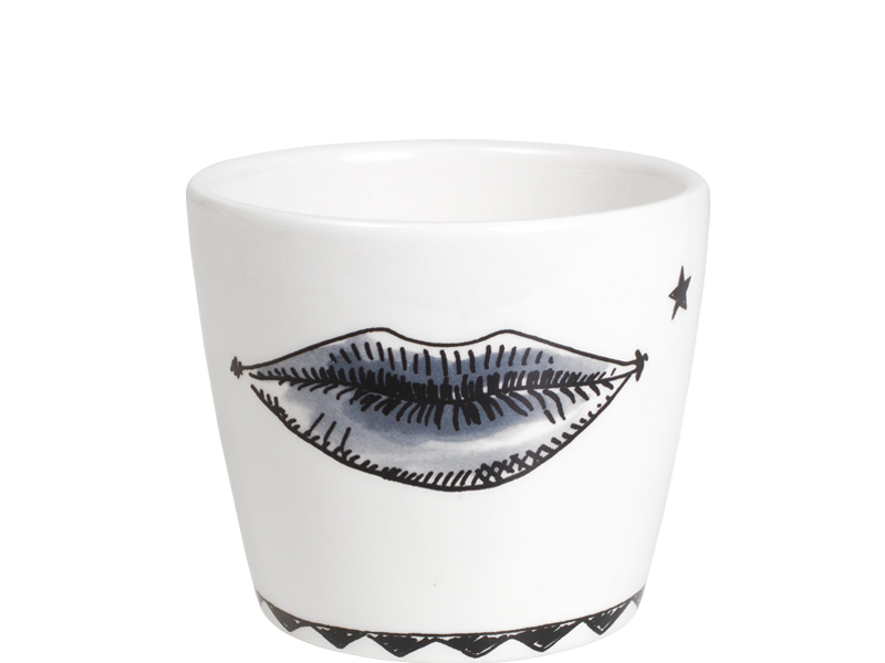 X noir mok Kiss me Blond Amsterdam