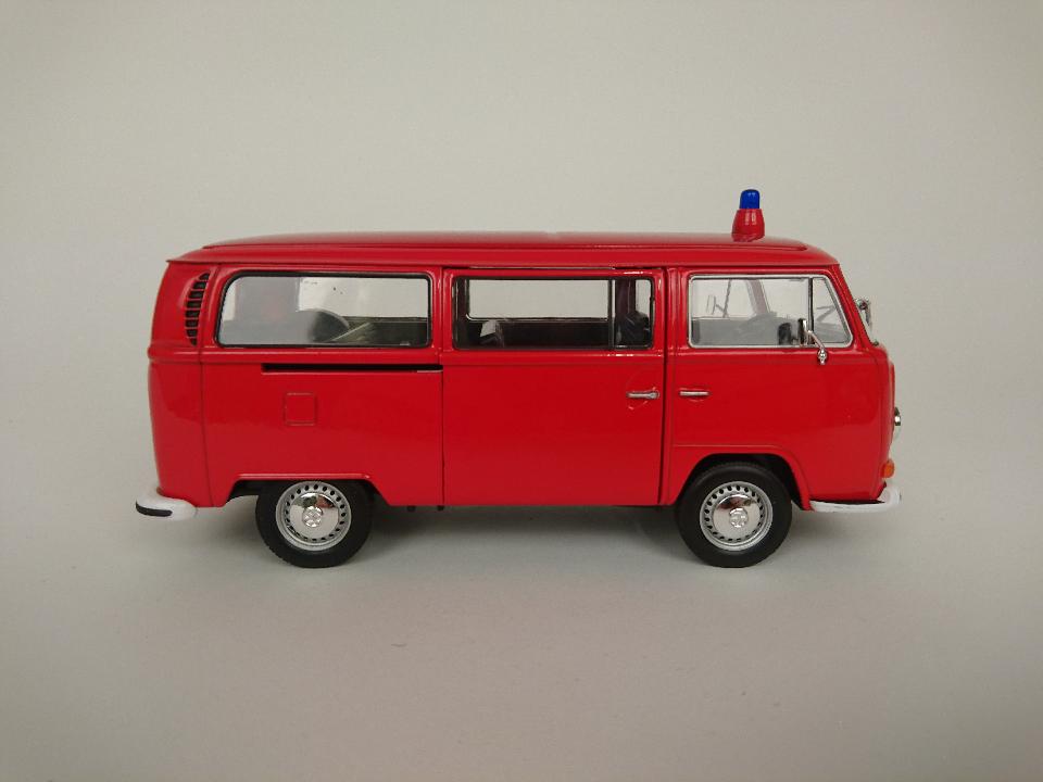 Miniatuur 1:24 Volkswagen Brandweer bus
