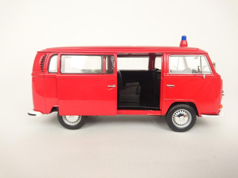 Miniatuur 1:24 Volkswagen Brandweer bus - Afbeelding 3
