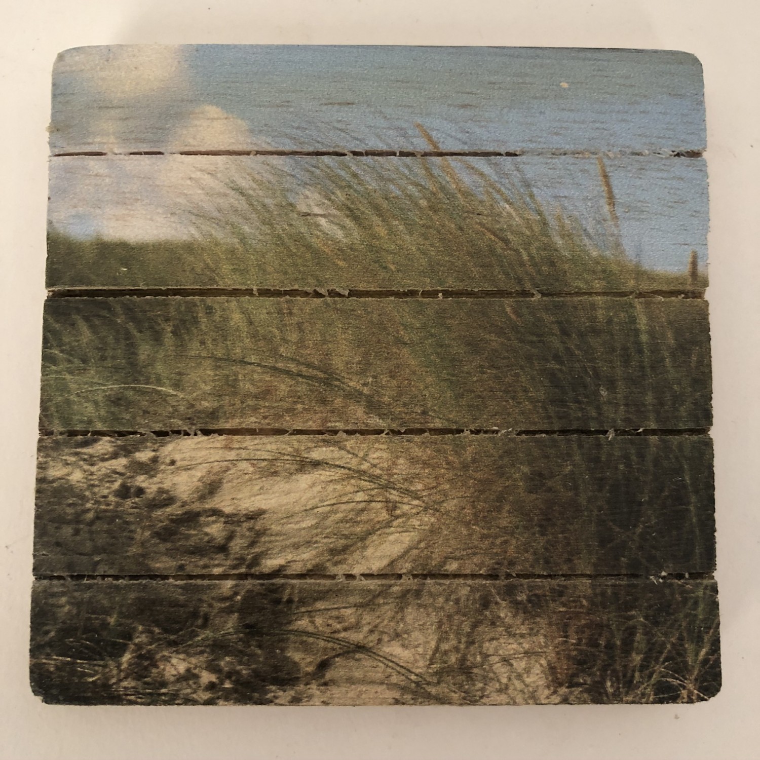 Houten onderzetter 10mm strand golfbreker zeeschuim - Afbeelding 15