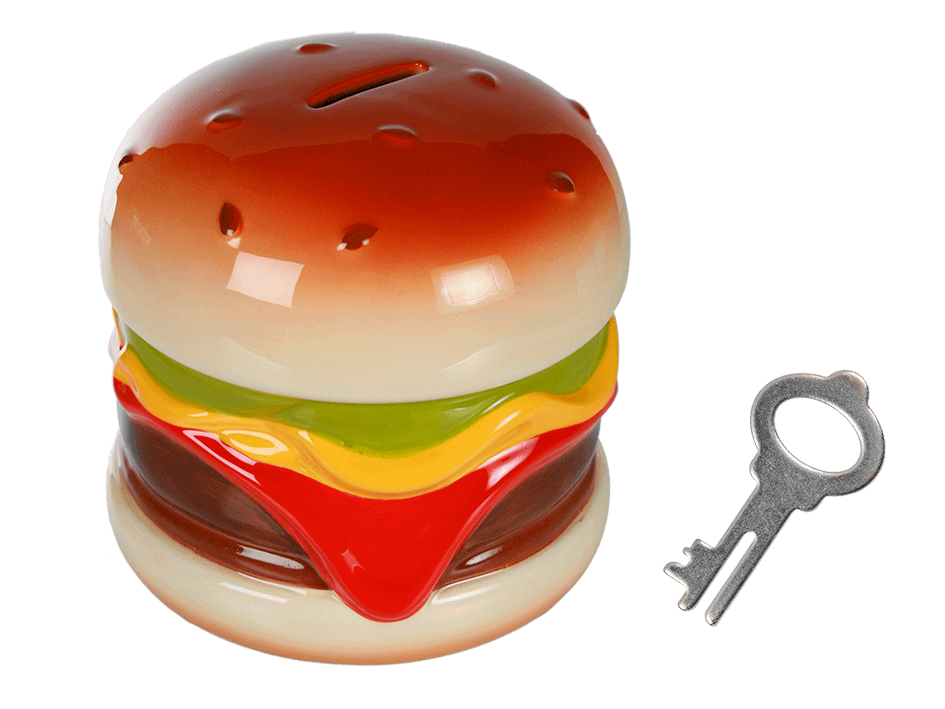 Spaarpot hamburger