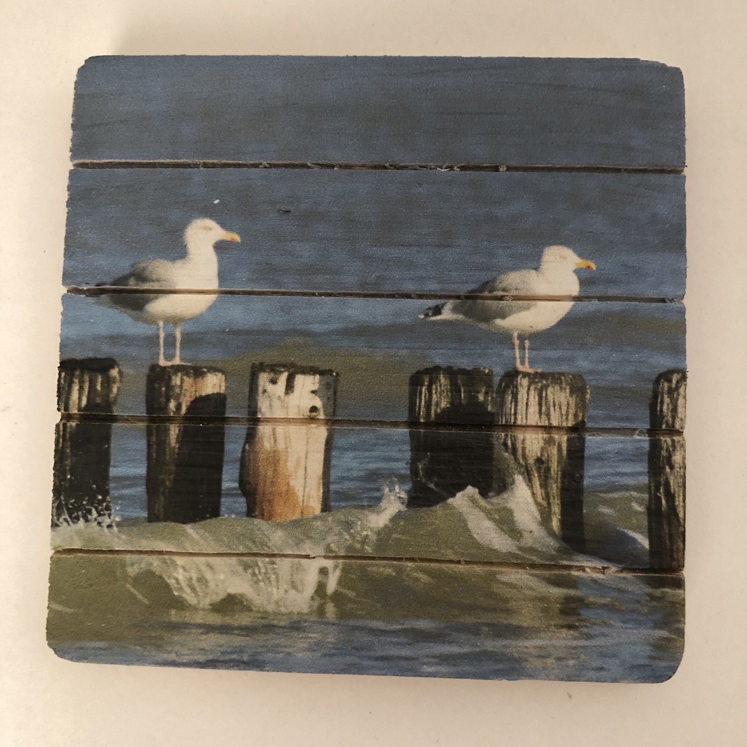 Houten onderzetter houder voor houten onderzetters - Afbeelding 9