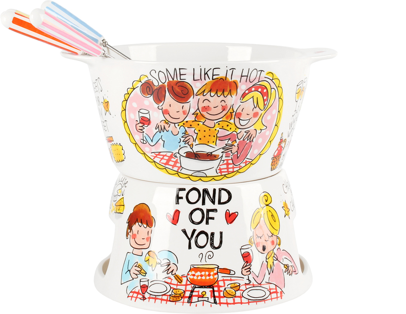 Blond Amsterdam - Even Bijkletsen - Fondue Set