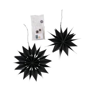Kerstster Kassia 30 cm 2 assorti
