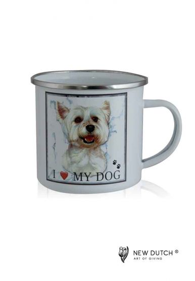 Metalen hondenmok Westie - New Dutch ®
