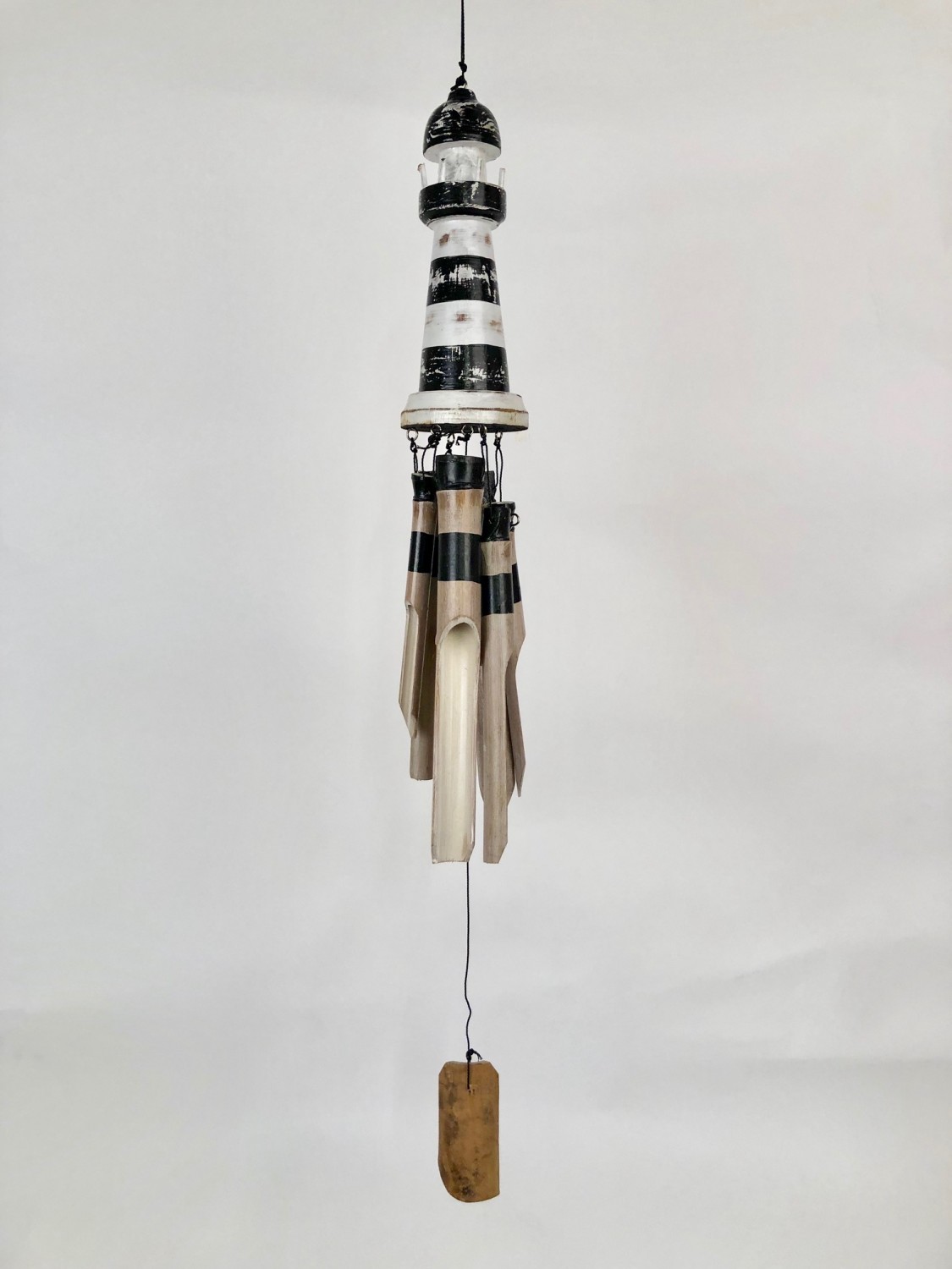 Vuurtoren Breskens bamboe windgong - Afbeelding 3
