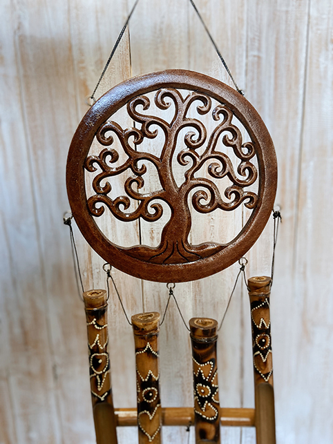 Windgong Tree of Life cirkel ±30cm - Afbeelding 3