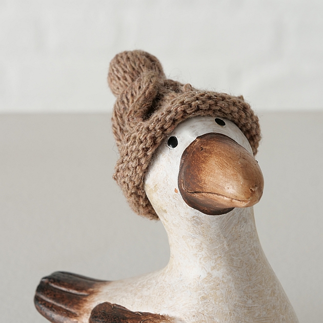 Vogelbeeld Simon plankzitter | 2 soorten | meeuw H22cm - Afbeelding 4