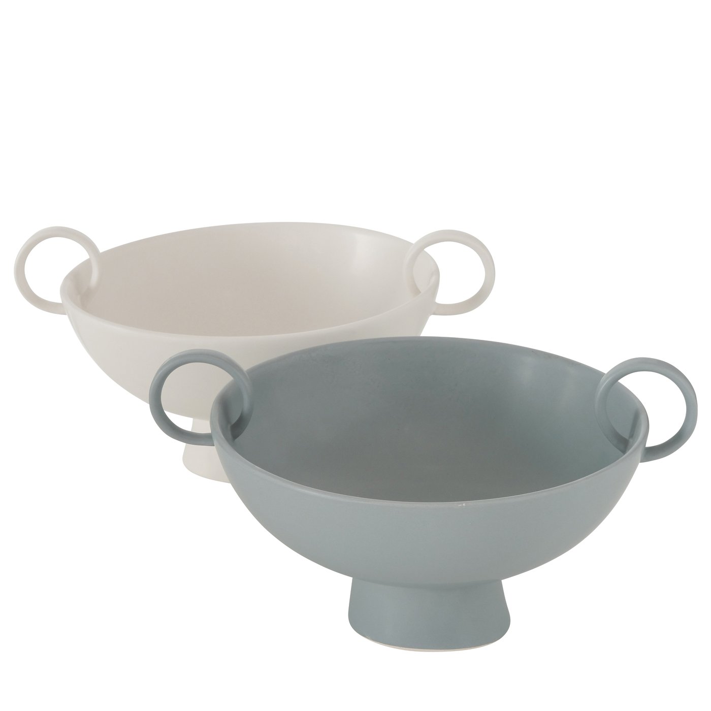 Schaal Monya, 2 sort., Ronde vorm, H 14cm, D 20cm