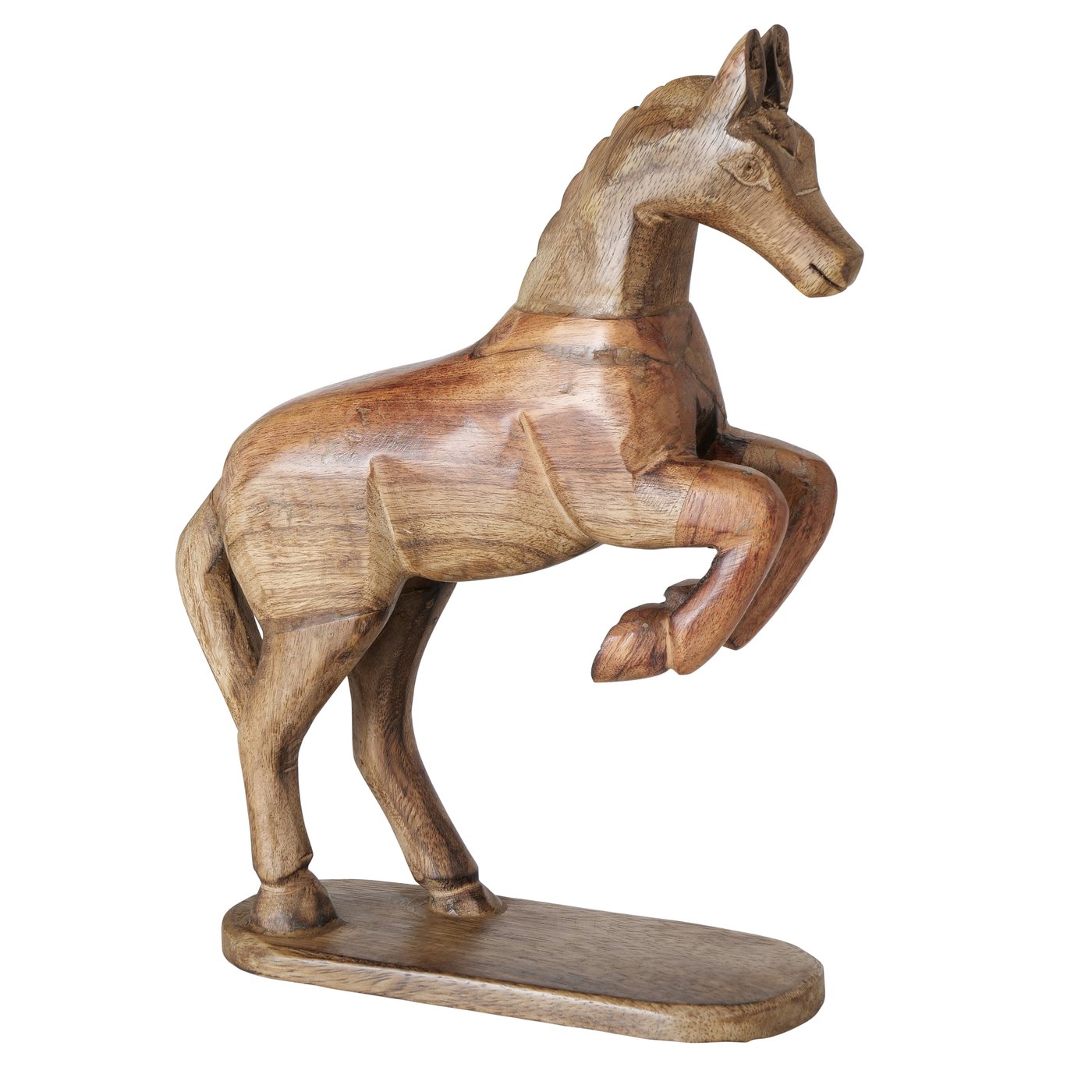 Beeld Tiziano, paard, h30 cm, mangohoiut