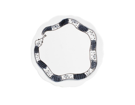X noir bord 15cm Snake Blond Amsterdam