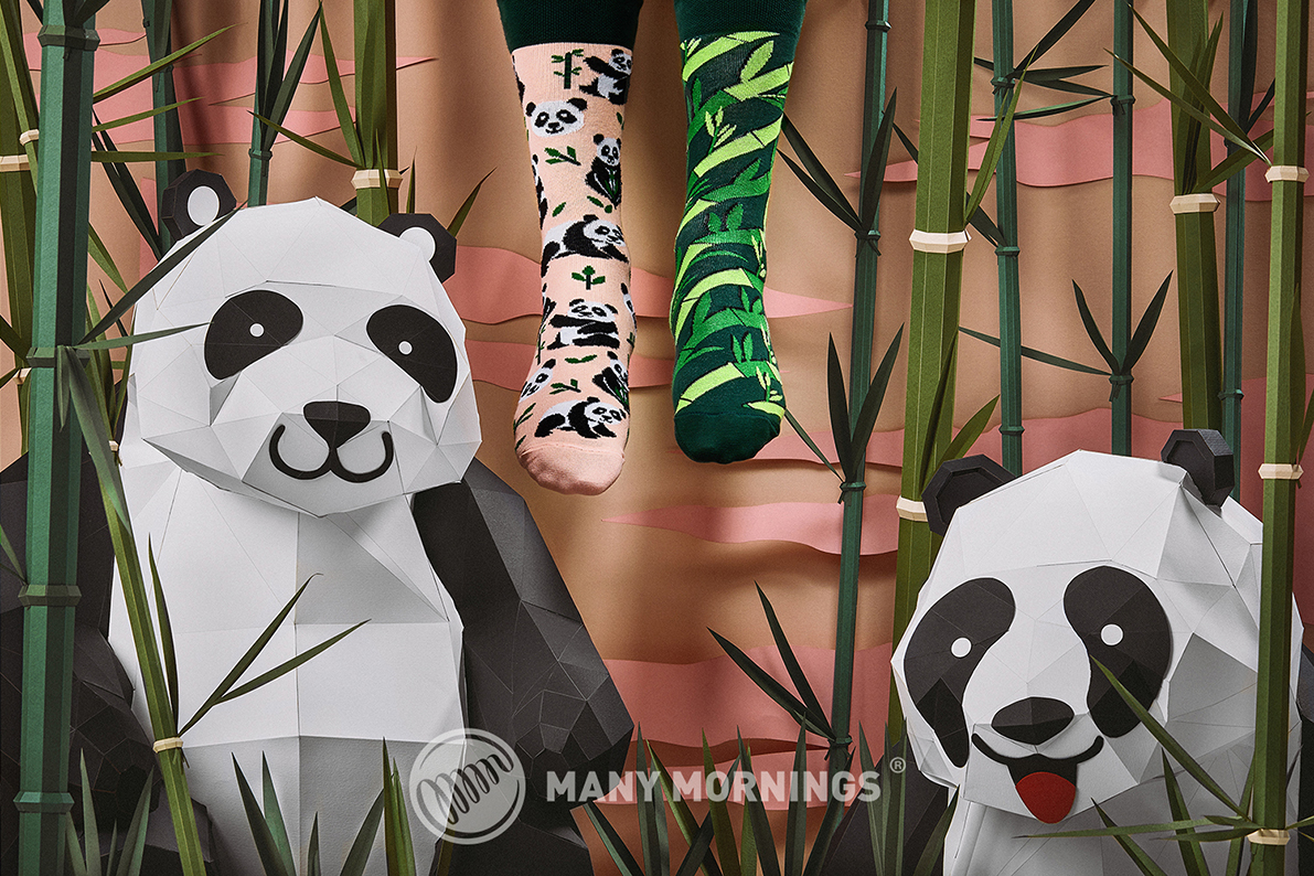 SOKKEN SWEET PANDA-35-38 - Afbeelding 2