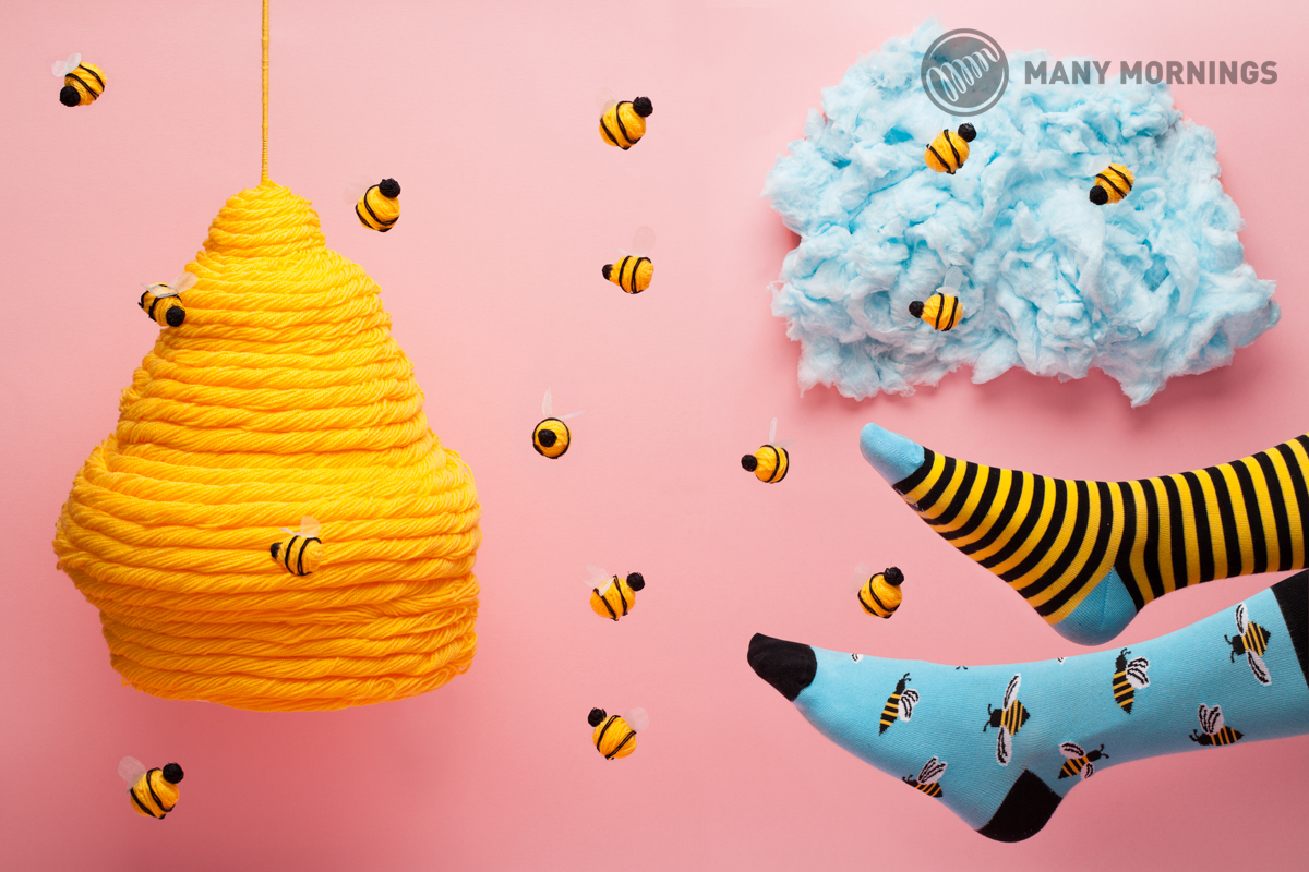 SOKKEN BEE BEE-39-42 - Afbeelding 2