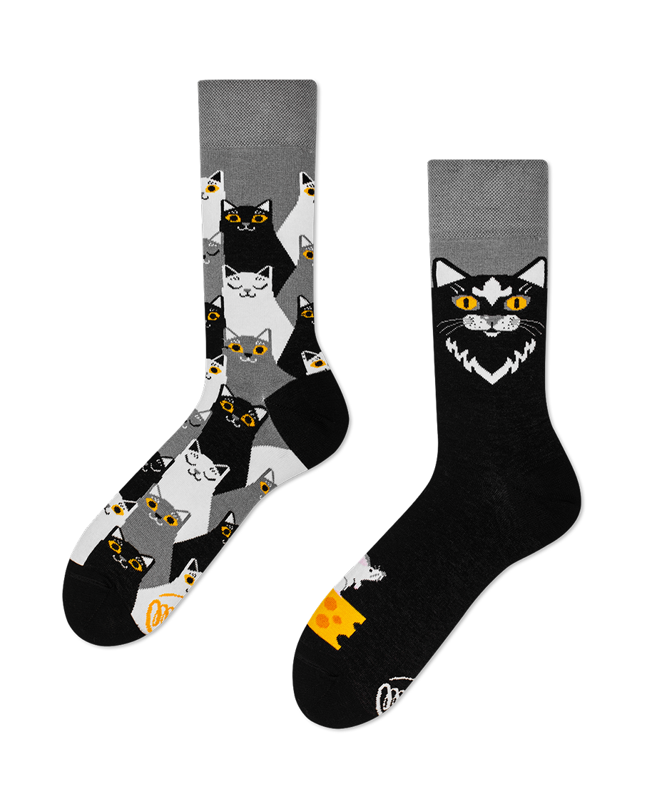 SOKKEN BLACK CAT-39-42