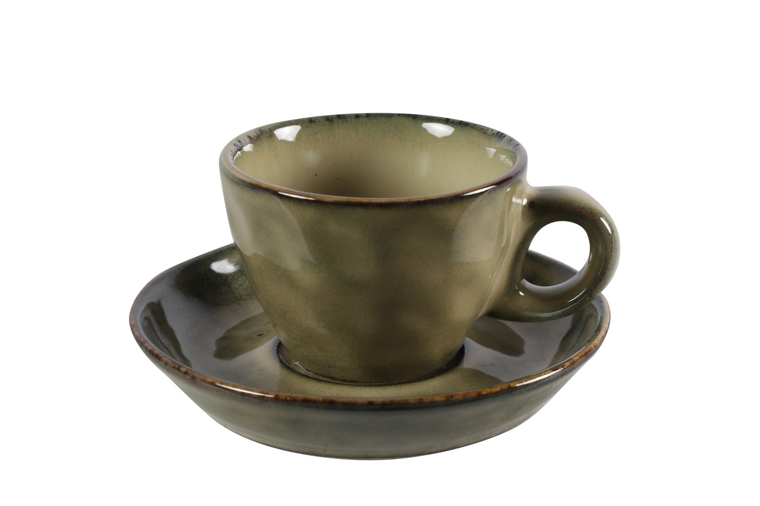 Espressokop &amp; schotel ro Yarah S beige