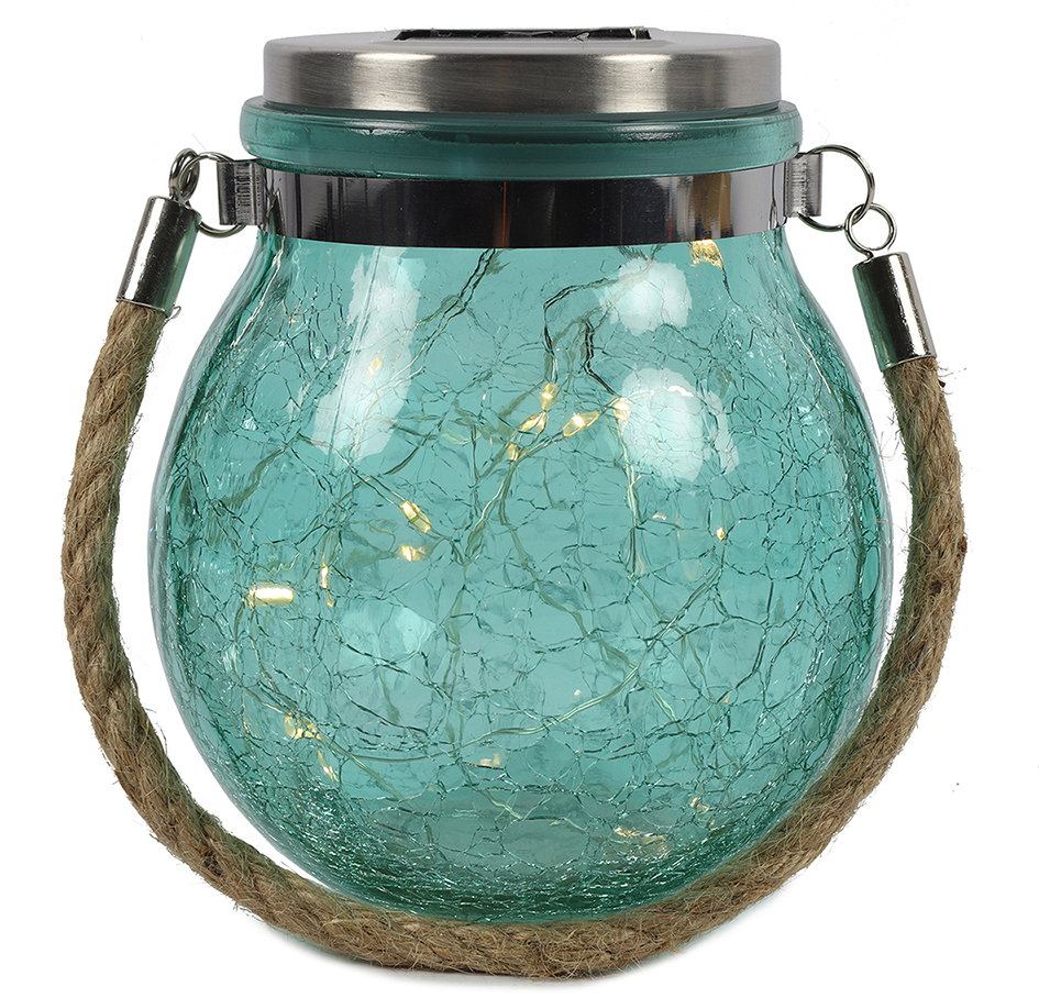 Lamp Solar LED ro Viggo blauw