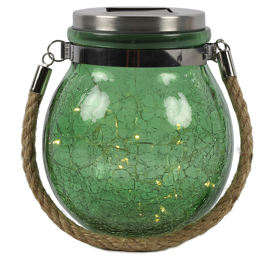 Lamp Solar LED ro Viggo groen
