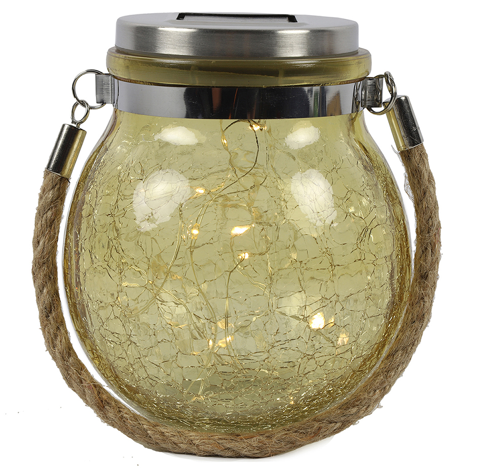 Lamp Solar LED ro Viggo geel