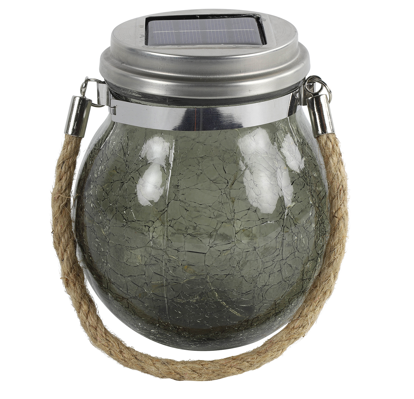 Lamp LED solar ro Viggo grijs