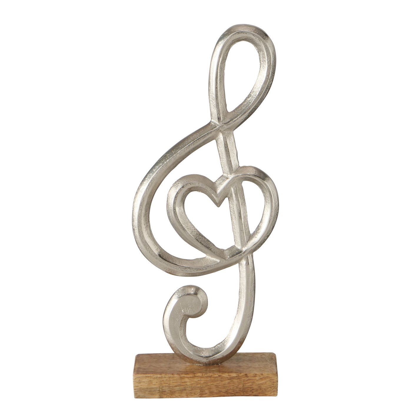 Decoratief object Melodia, H 38cm, Mangohout