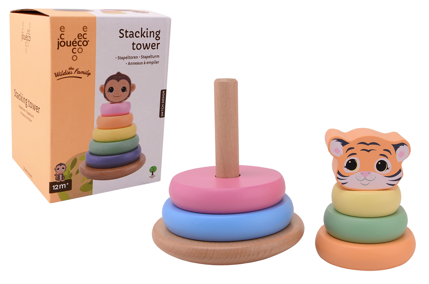 Jouéco® - The Wildies Family stapeltoren