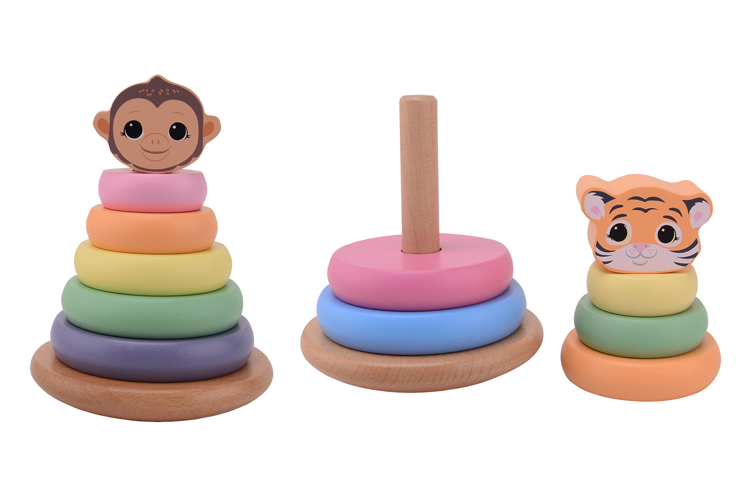 Jouéco® - The Wildies Family stapeltoren - Afbeelding 2