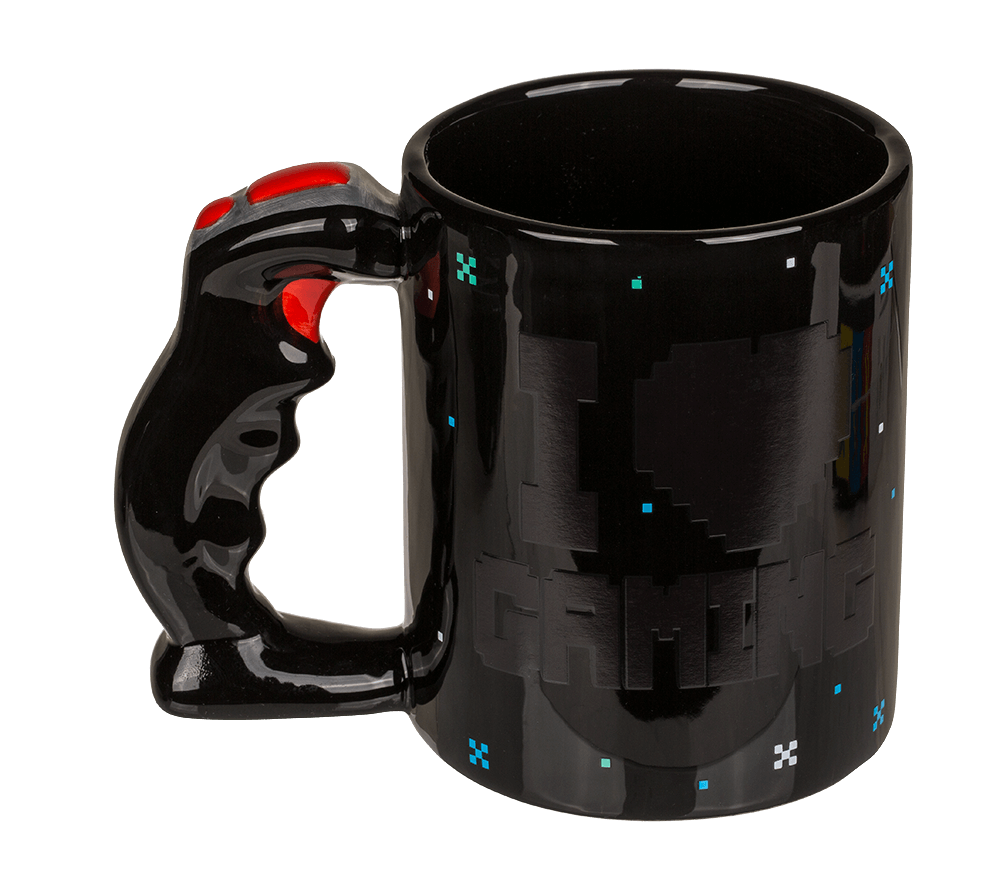 Mok I Love Gaming met thermal effect ±320ml H:±10x12cm ceramic - Afbeelding 3