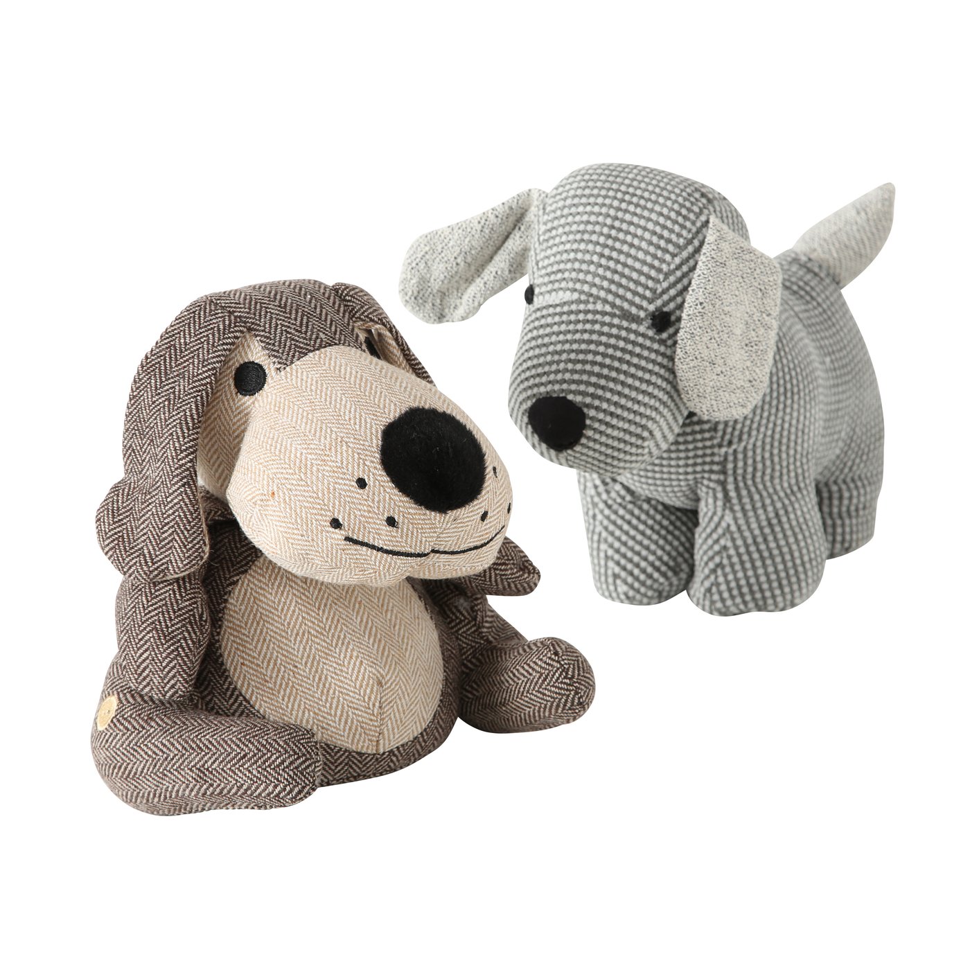Deurstopper Hond h23cm grs 2 ass