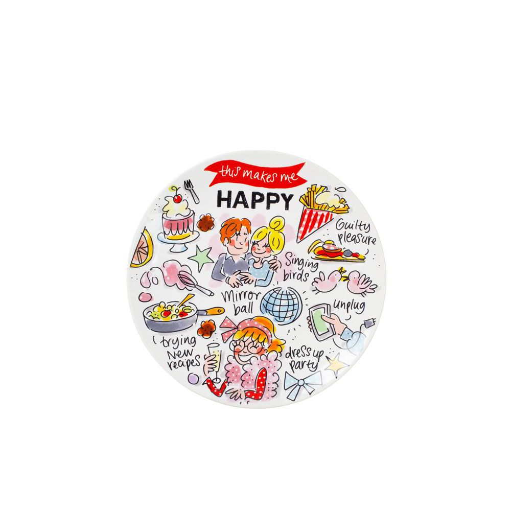 Blond Amsterdam Happy Plate18 cm