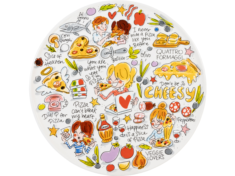 Blond Amsterdam Pizza sharing bord 31 cm