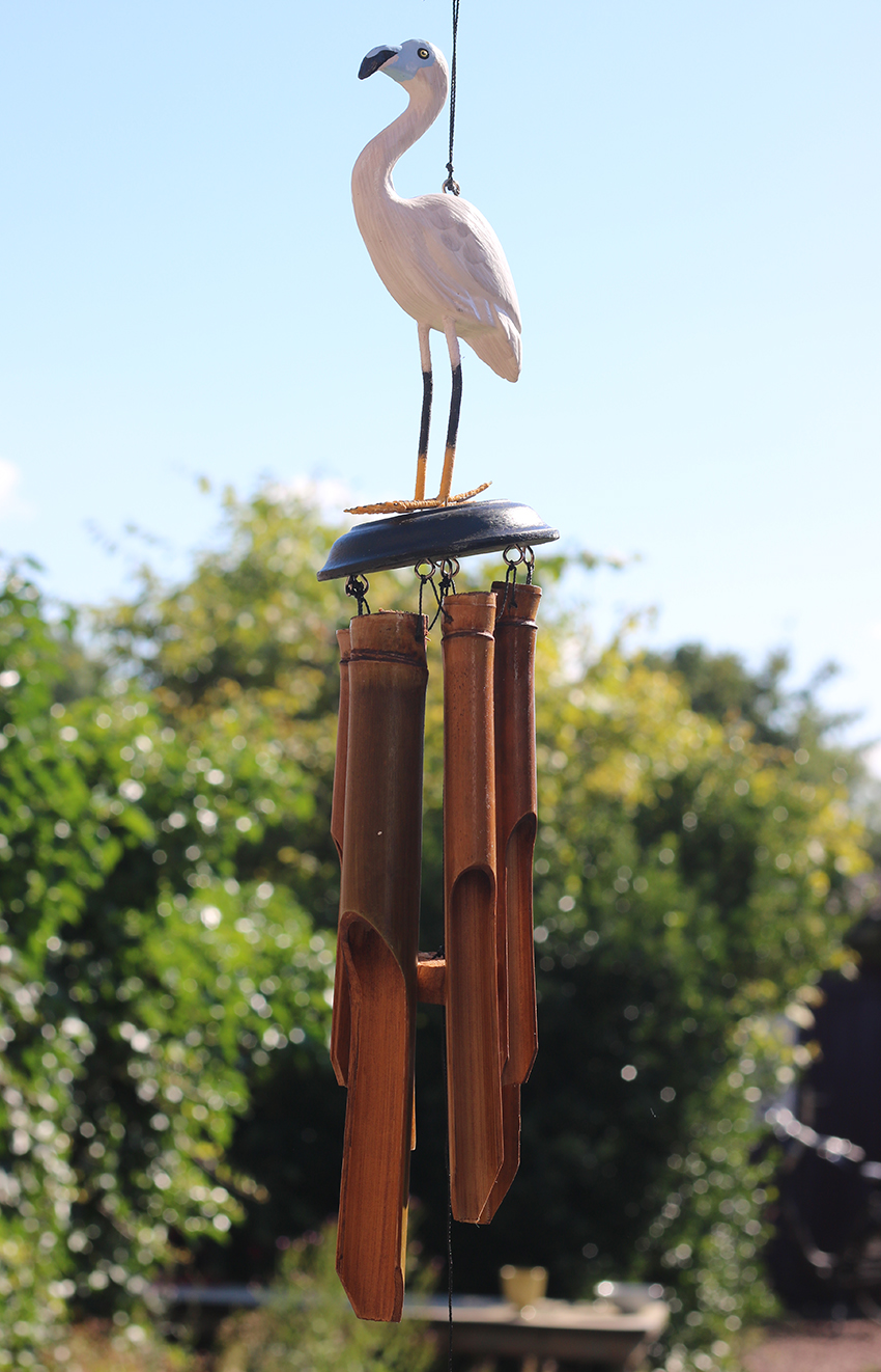 Bamboe Windgong Vogel 30 cm - Afbeelding 3