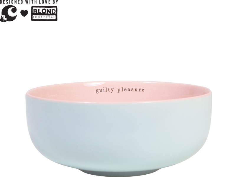 &C: BOWL LIGHT BLUE