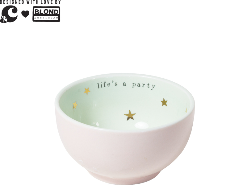 &C SNACK BOWL: PINK