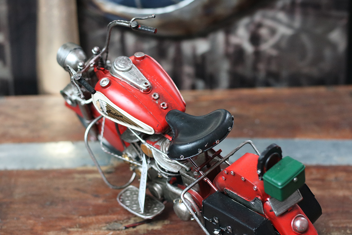 Metal Motor XL Rood 42 x 21 cm - Afbeelding 2
