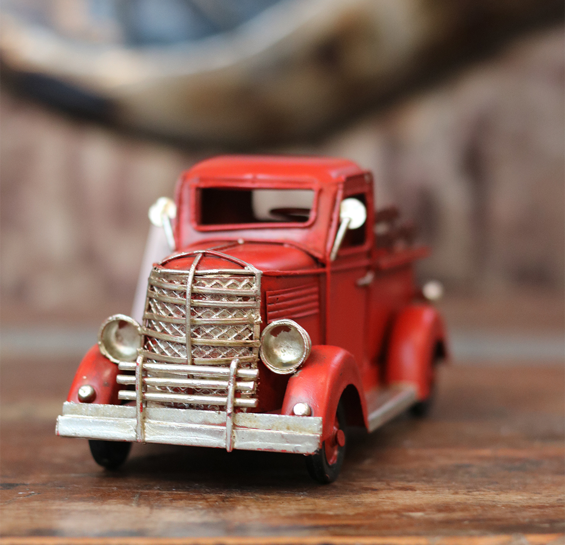 Metal Pick-up Rood 17 x 8 cm