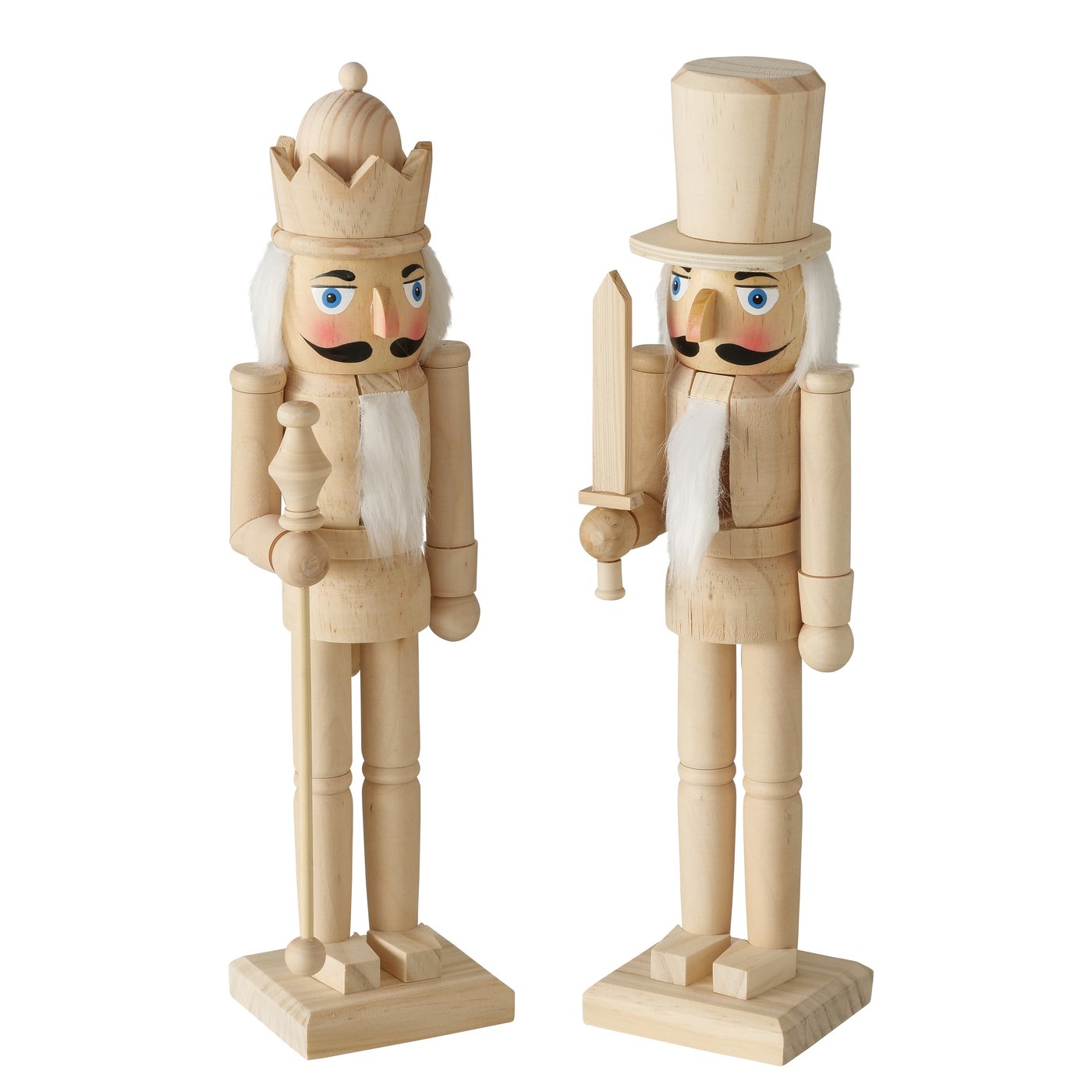 Beelde Havre, 2 soorten, Notenkraker, H 38 cm
