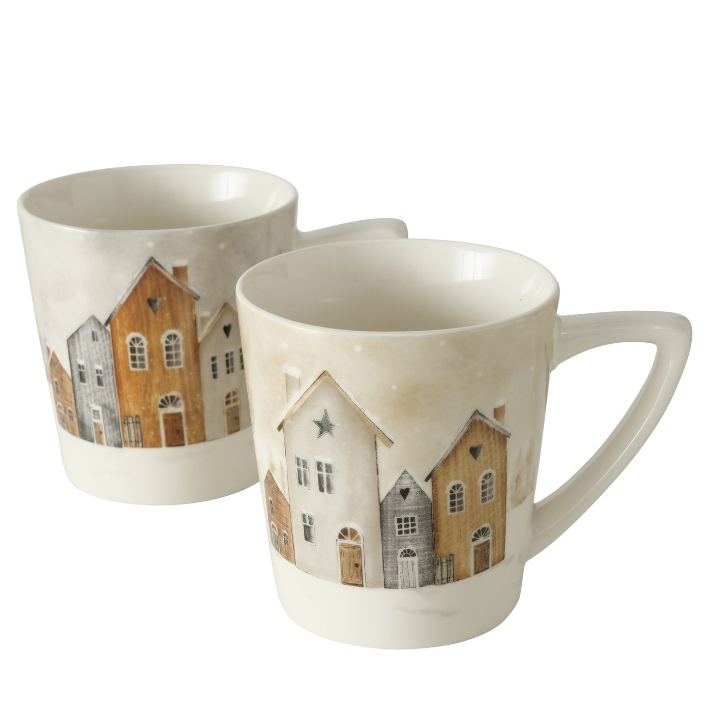 Mok huisjes, 2 soorten, 300 ml