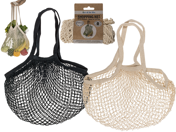 Boodschappen tas zwart of wit