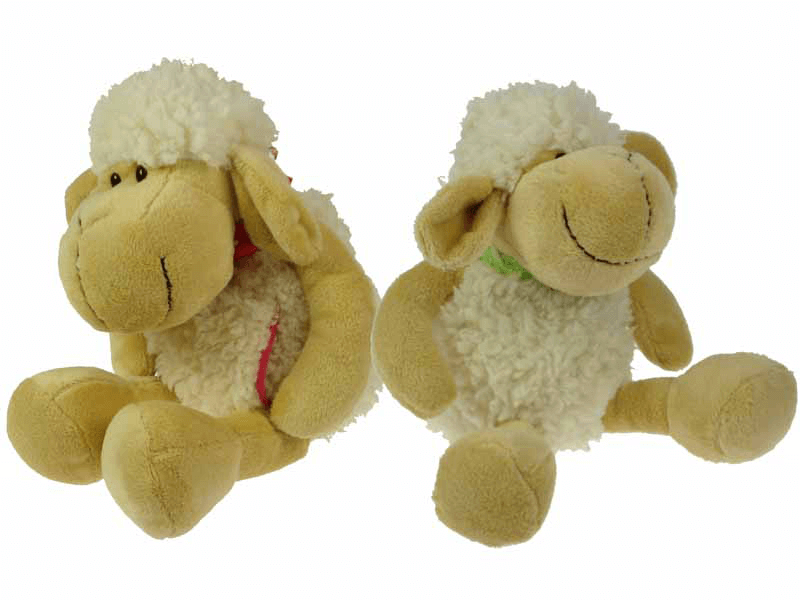 Pluche schaap jongen, 25cm