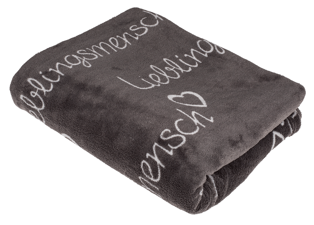 Fleecedeken, 100% polyester, ca. 130 x 160 cm