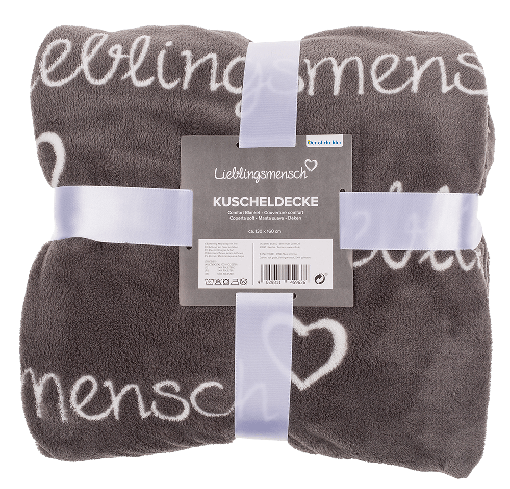 Fleecedeken, 100% polyester, ca. 130 x 160 cm - Afbeelding 5