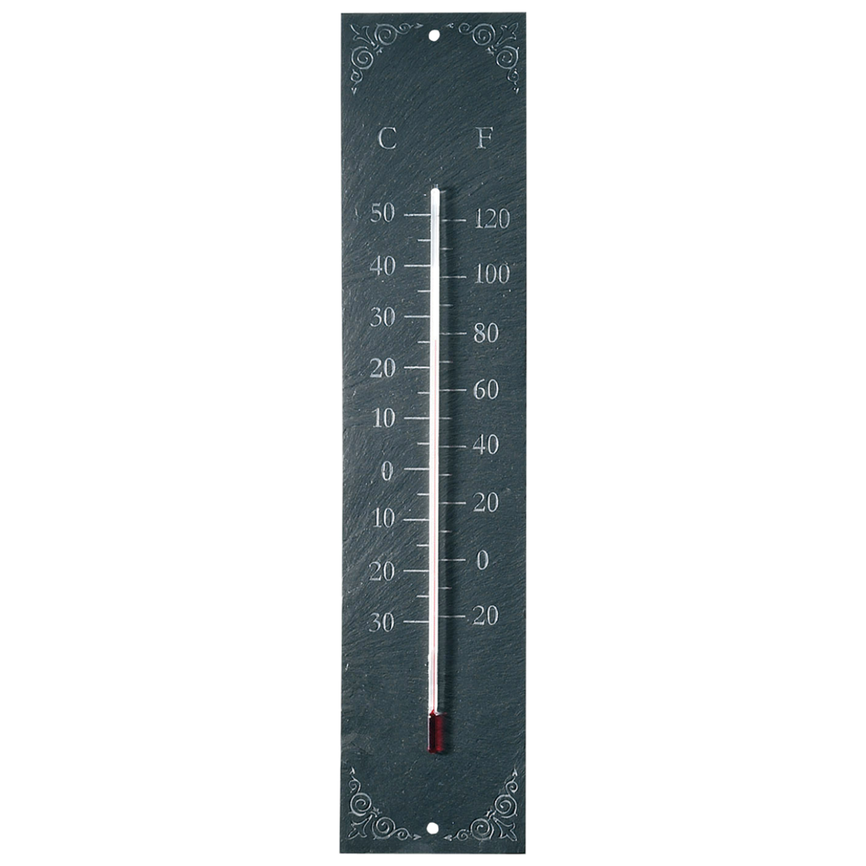 Leisteen thermometer klassiek