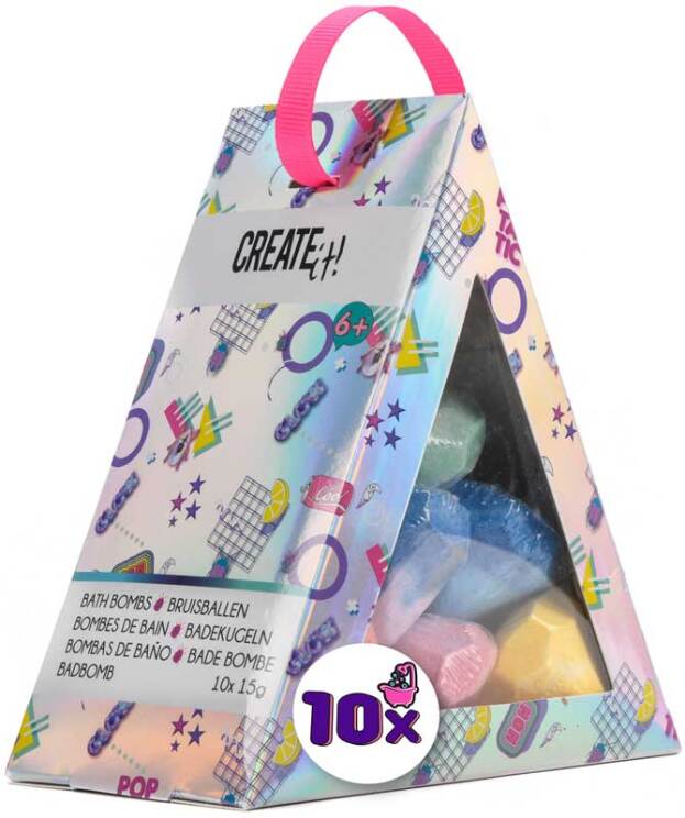 CREATE IT! Poptastic Bruisballen Driehoek 10pc Diamant