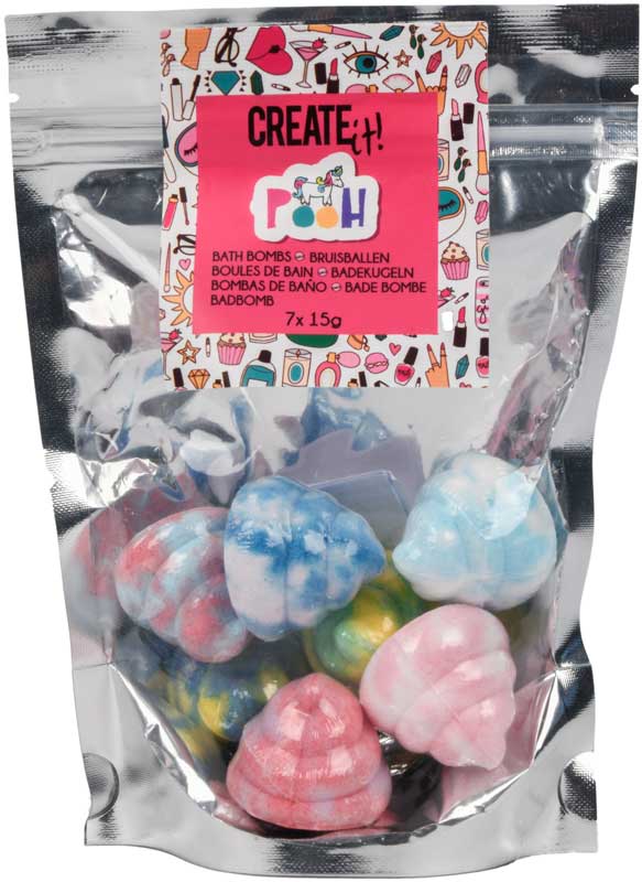 CREATE IT! Beauty Bruisbal mini Unicorn Pooh 7-pack