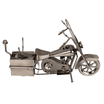 Metal bottle holder, Motorbike III, ca. 34 x 21 cm - Afbeelding 3