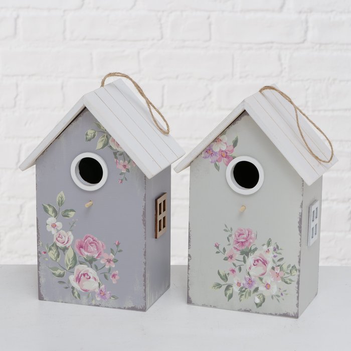 Vogelhuis Belinda | 2 soorten | H 22 cm - Afbeelding 2