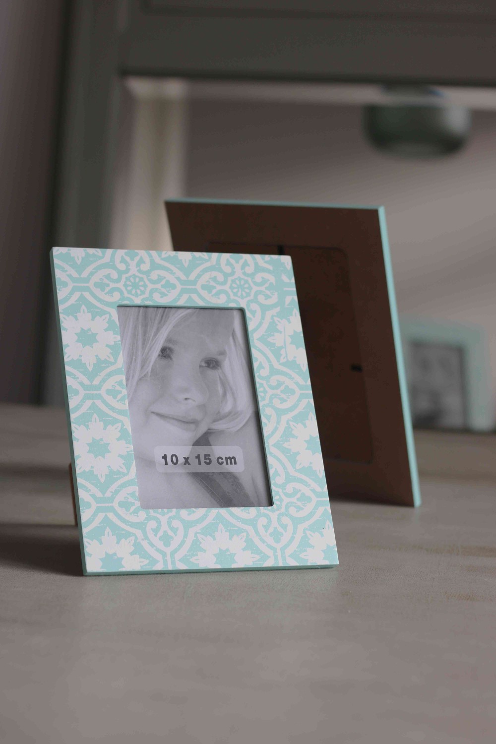 Fotolijst lichtblauw (10x15cm)