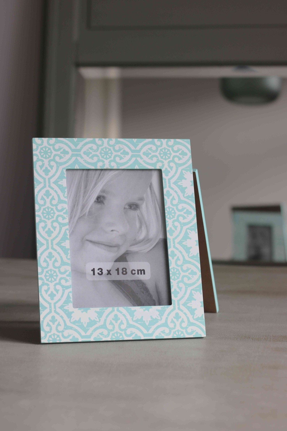 Fotolijst lichtblauw (13x18cm)