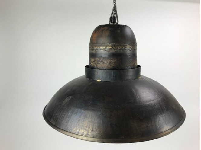 Hanging Lamp Recycle Iron 36x22 cm